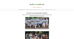 Desktop Screenshot of kellyscookbook.com